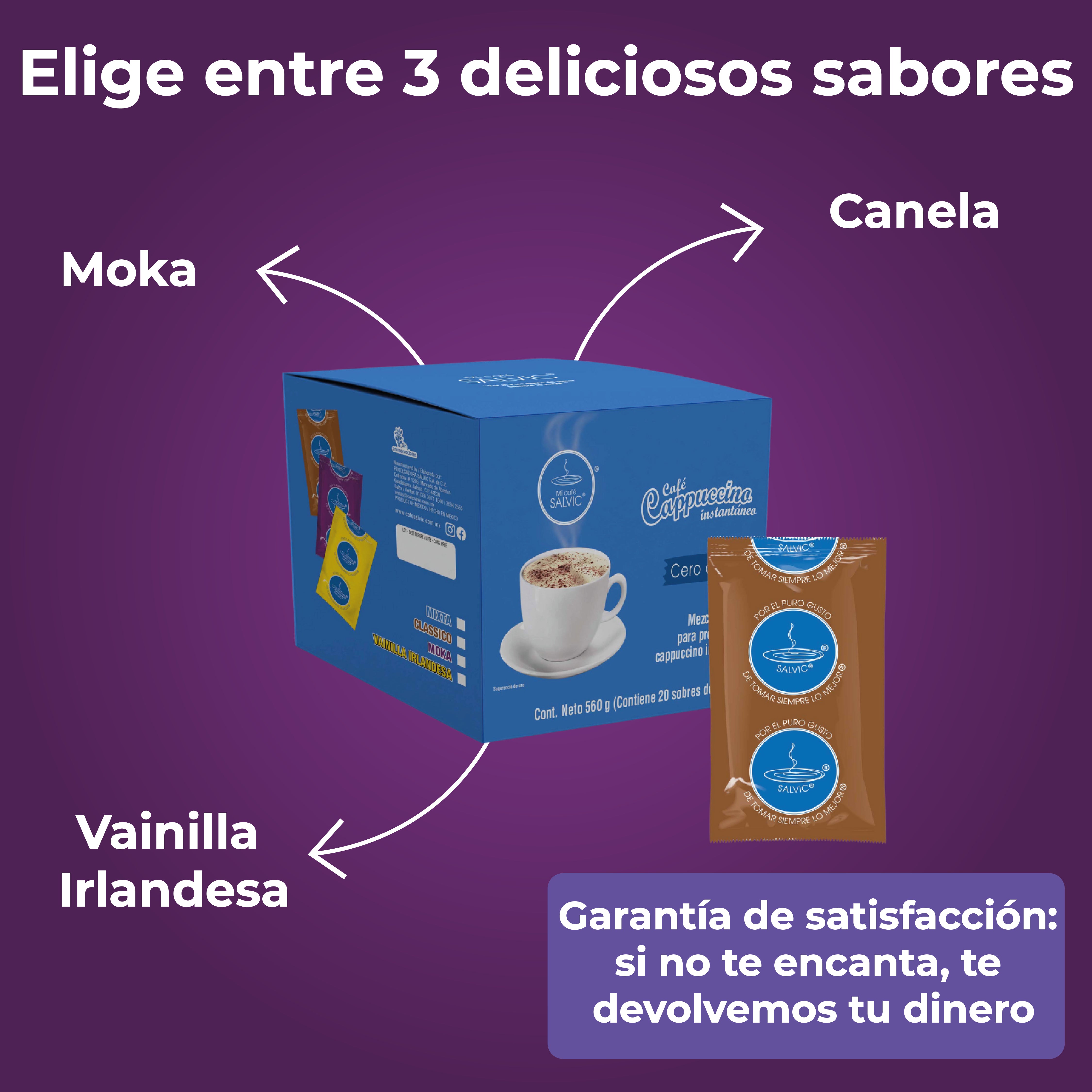 Capuchino instantáneo desde casa